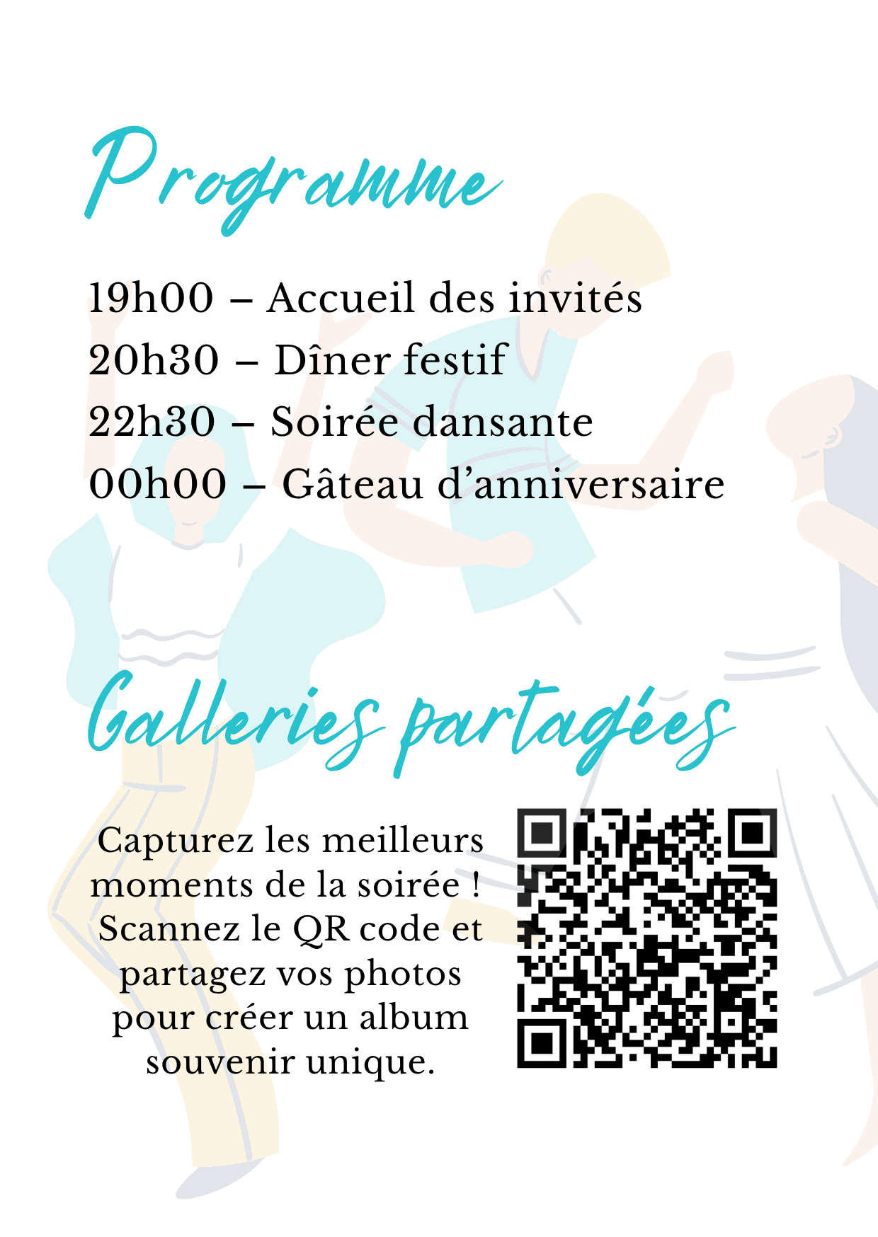 Programme de soirée